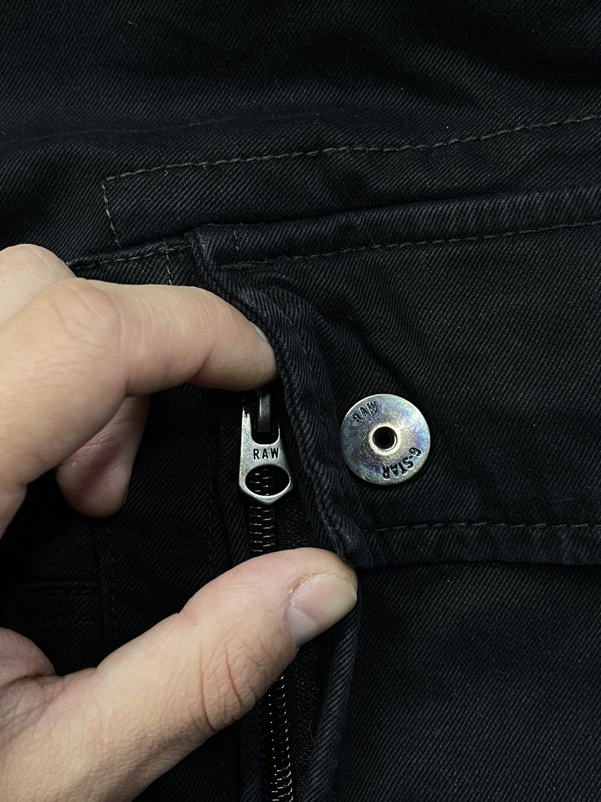 G-Star G Star Raw Roxic Cargo Pants Black Multipocket Y2K Size US 33 - 12 Thumbnail