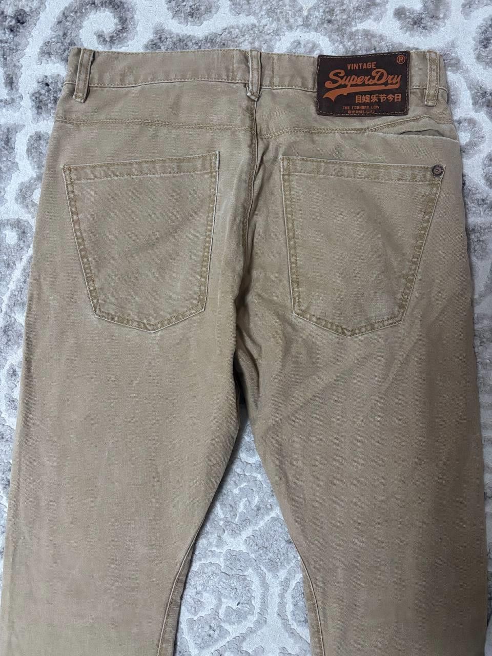 Superdry Superdry Vintage Chinos Straight Fit | 100% Cotton Size US 31 - 3 Thumbnail