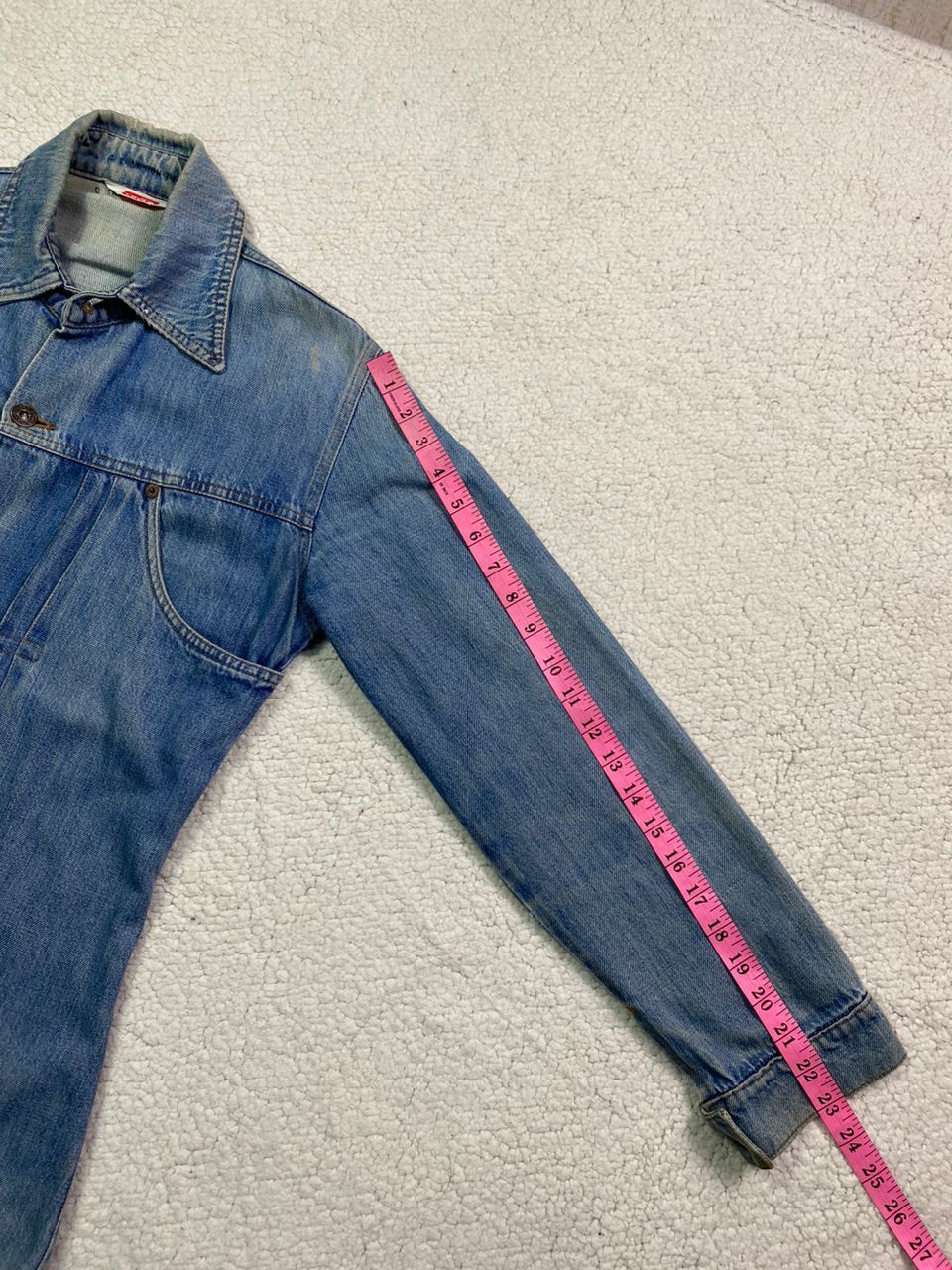 Levi's × Levi's Vintage Clothing Vintage 70s Levis Denim Jacket Orange Tab Size M / US 6-8 / IT 42-44 - 15 Thumbnail