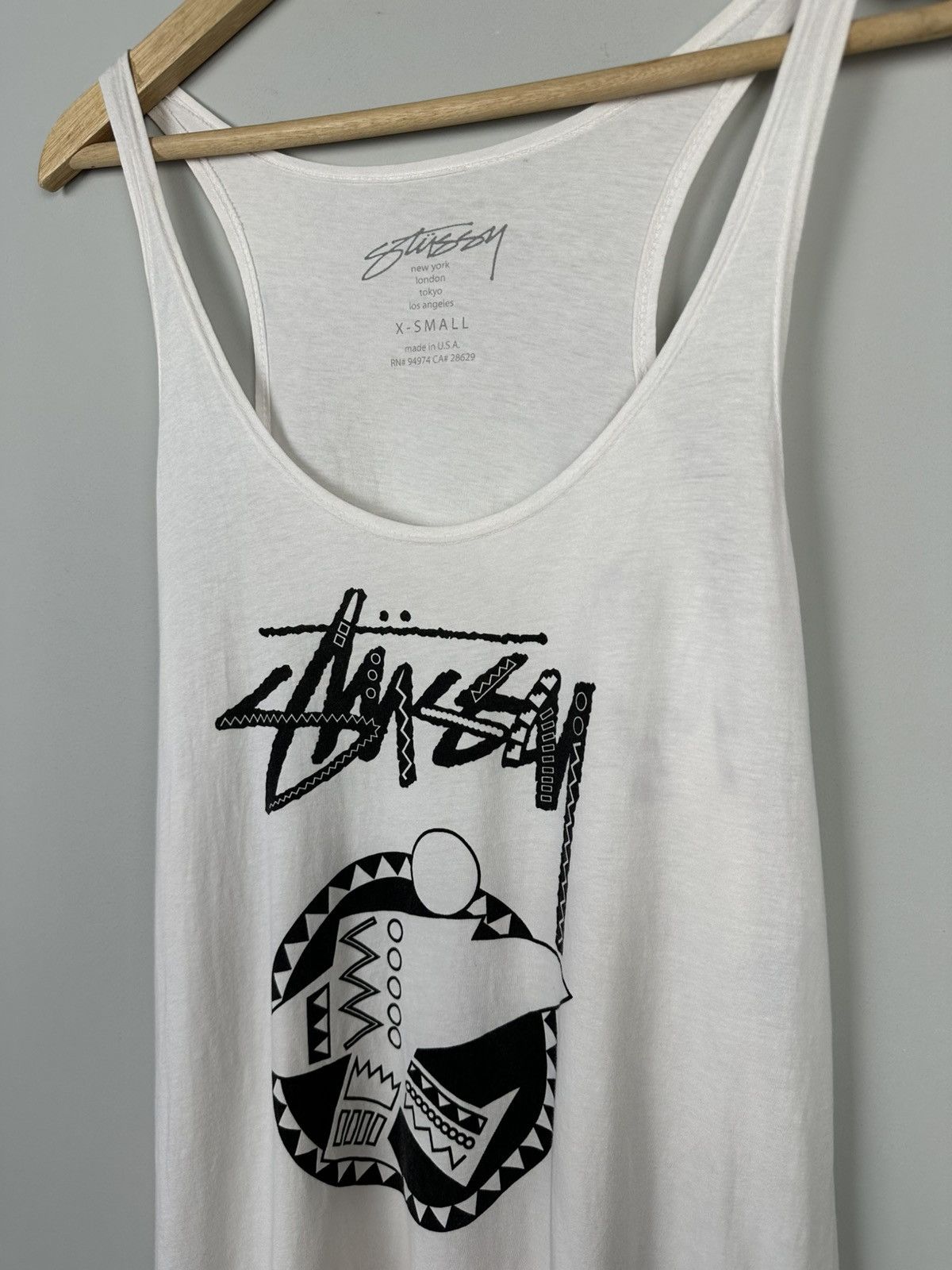 トップス old stussy green tanktop 90s 00s y2k Nike X Stussy Y2K Green T-Shirt Size L | eBay