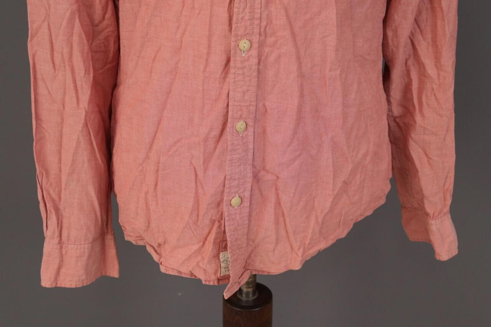 Denim & Supply Ralph Lauren Denim & Supply Ralph Lauren Peach Pockets Shirt Sz L Size US L / EU 52-54 / 3 - 3 Thumbnail