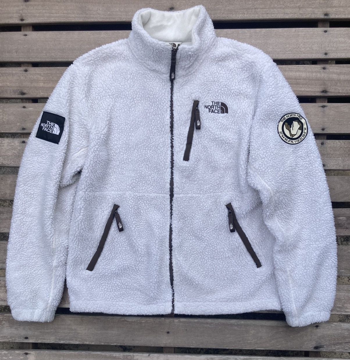 Vintage The North Face RIMO Sherpa Fleece High Pile Jackets Size US L / EU 52-54 / 3 - 14 Thumbnail