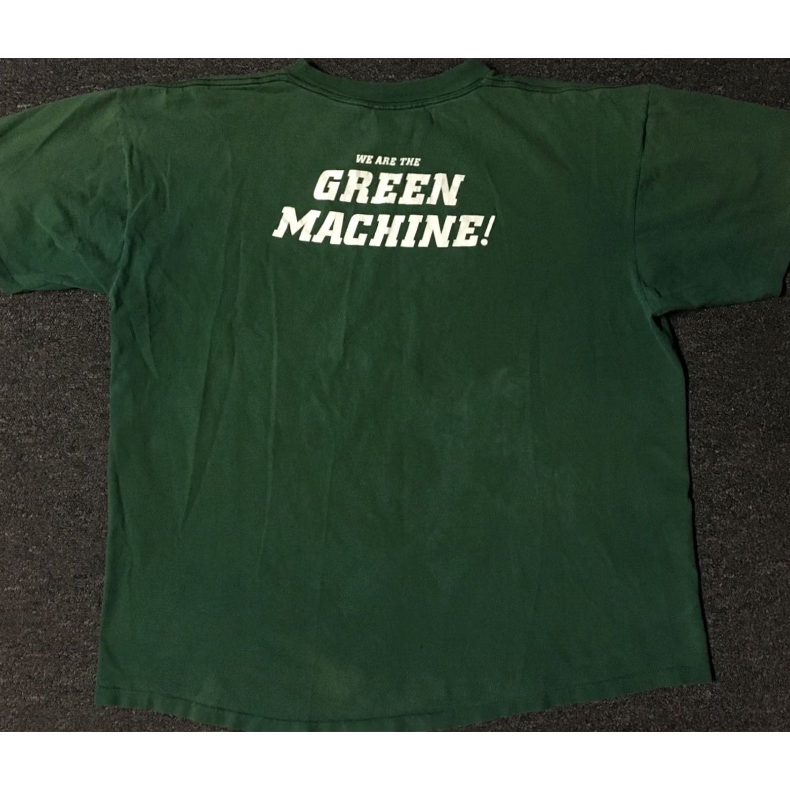 Vintage VINTAGE Spartan Pride Green Machine T-Shirt XL Men Small Stitch Track Football Grunge School 90s USA Retro Size US XL / EU 56 / 4 - 2 Thumbnail