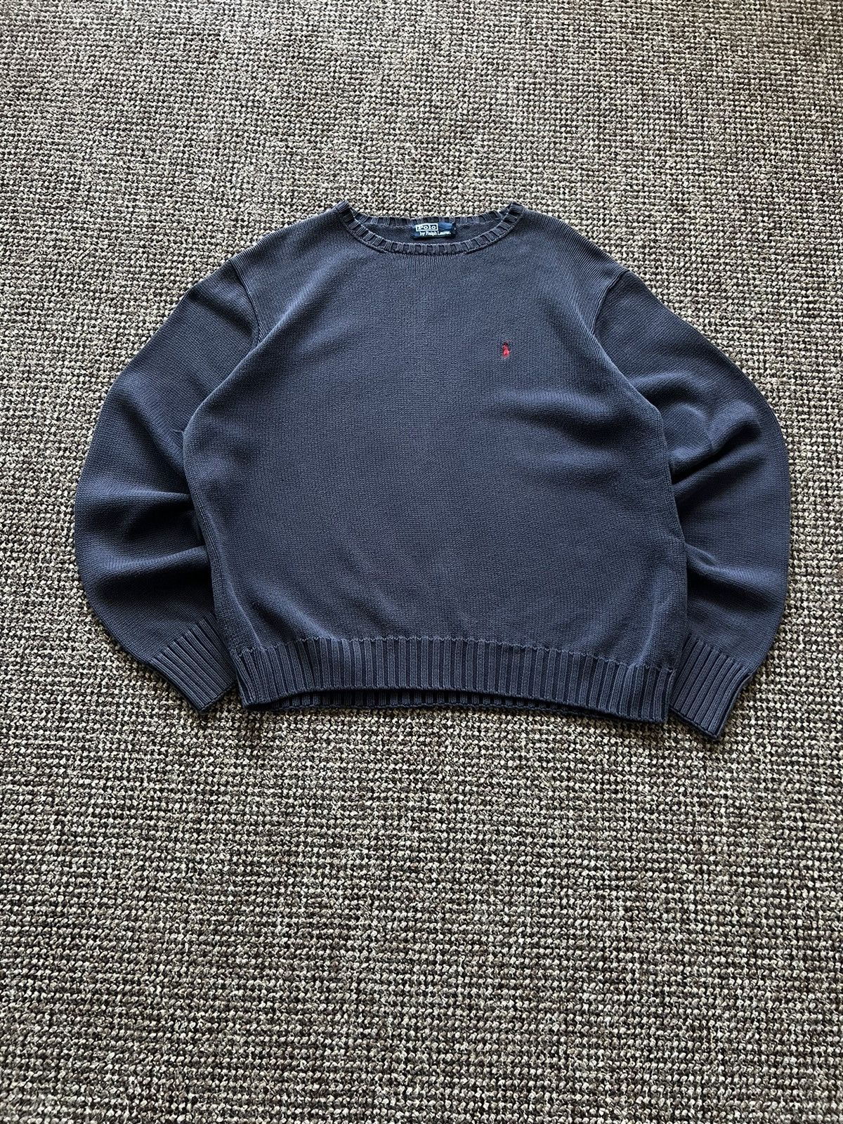 Polo Ralph Lauren × Vintage Crazy Vintage 00’s Small Logo Polo Ralph Lauren Sweater Size US XL / EU 56 / 4 - 3 Thumbnail