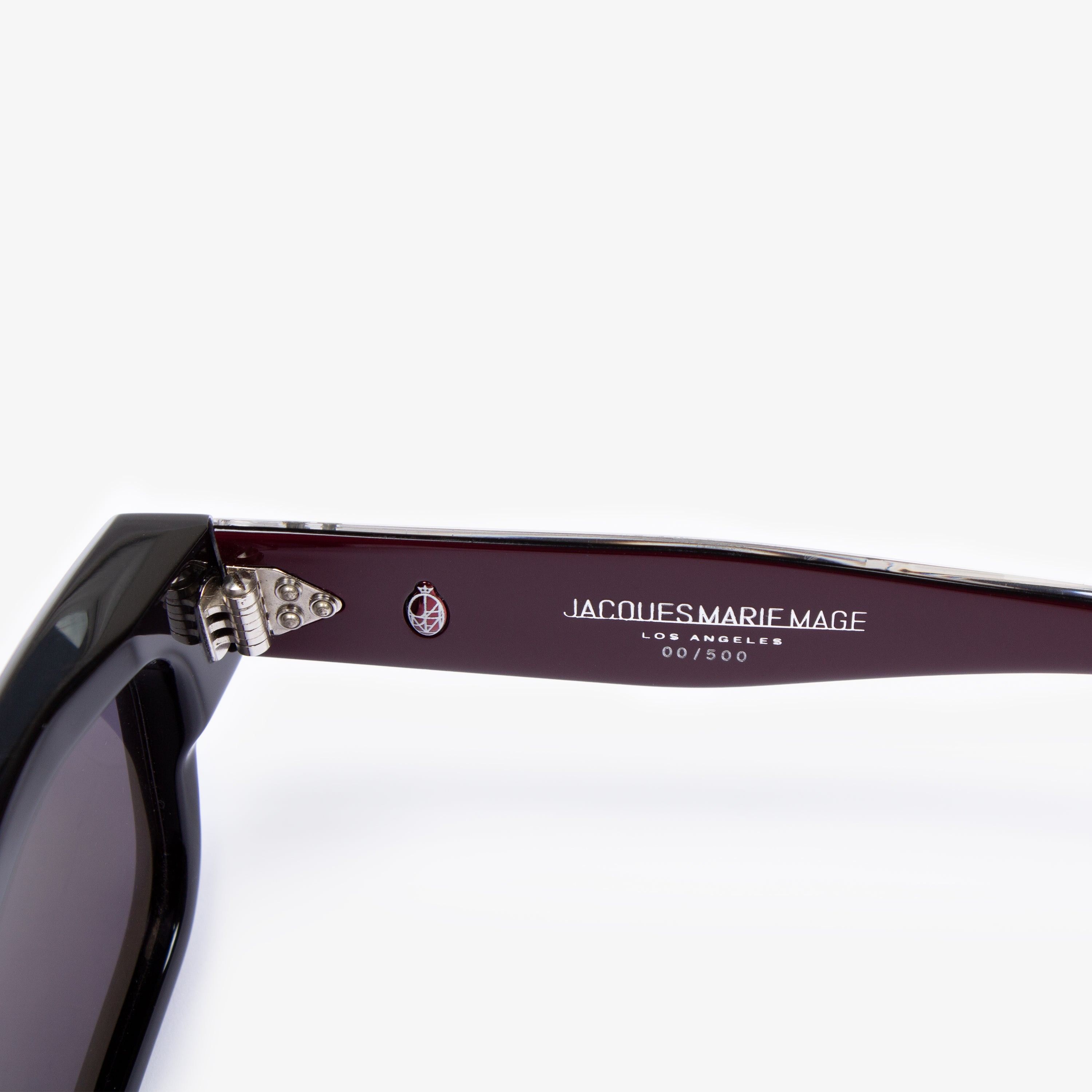 Jacques Marie Mage JACQUES MARIE MAGE BLOODSTONE JEFF SUNGLASSES 00/500 Size ONE SIZE - 5 Thumbnail