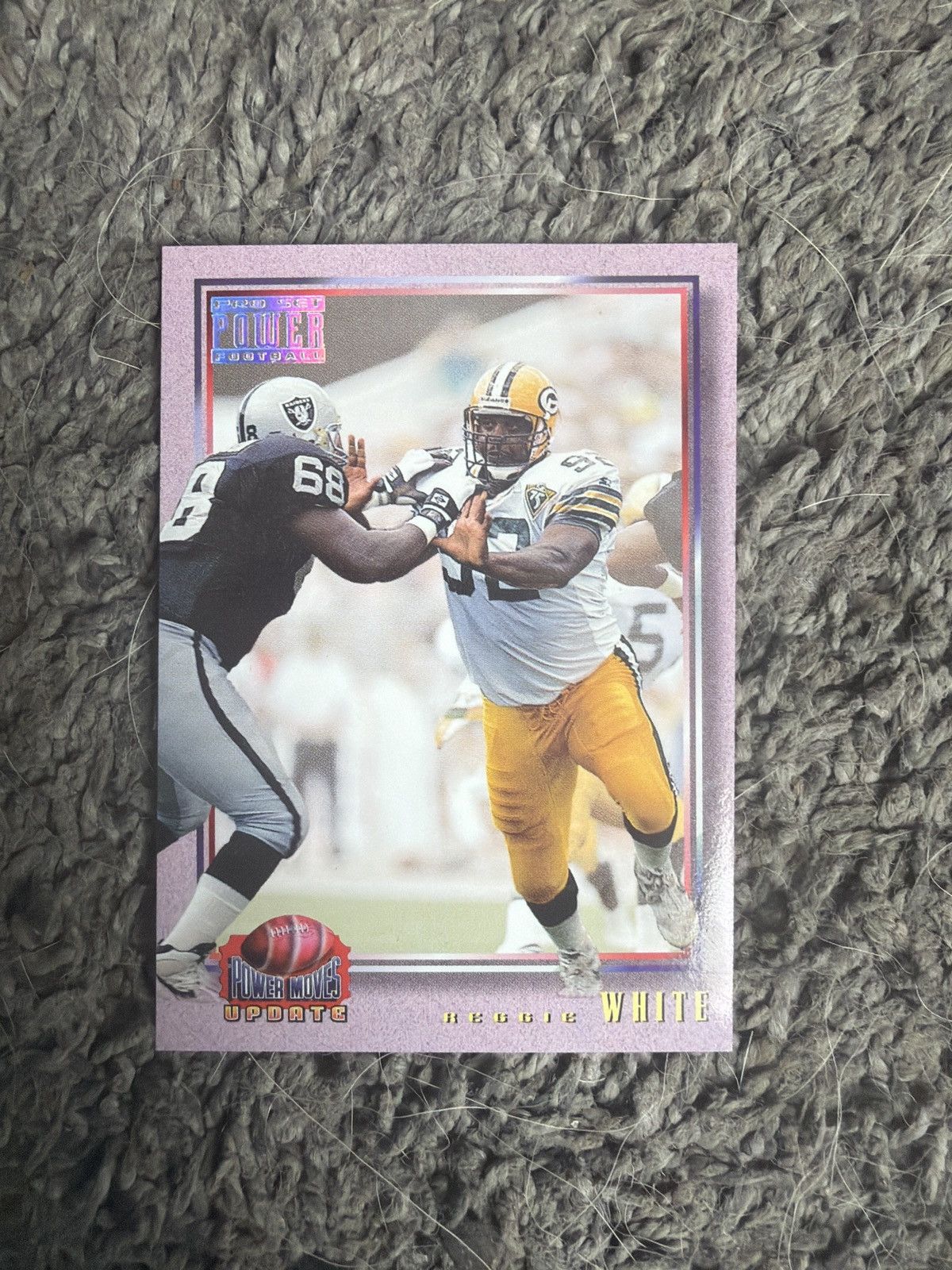 NFL 1993 Pro Set Power #PMUD8 Reggie White Card Size ONE SIZE - 1 Thumbnail