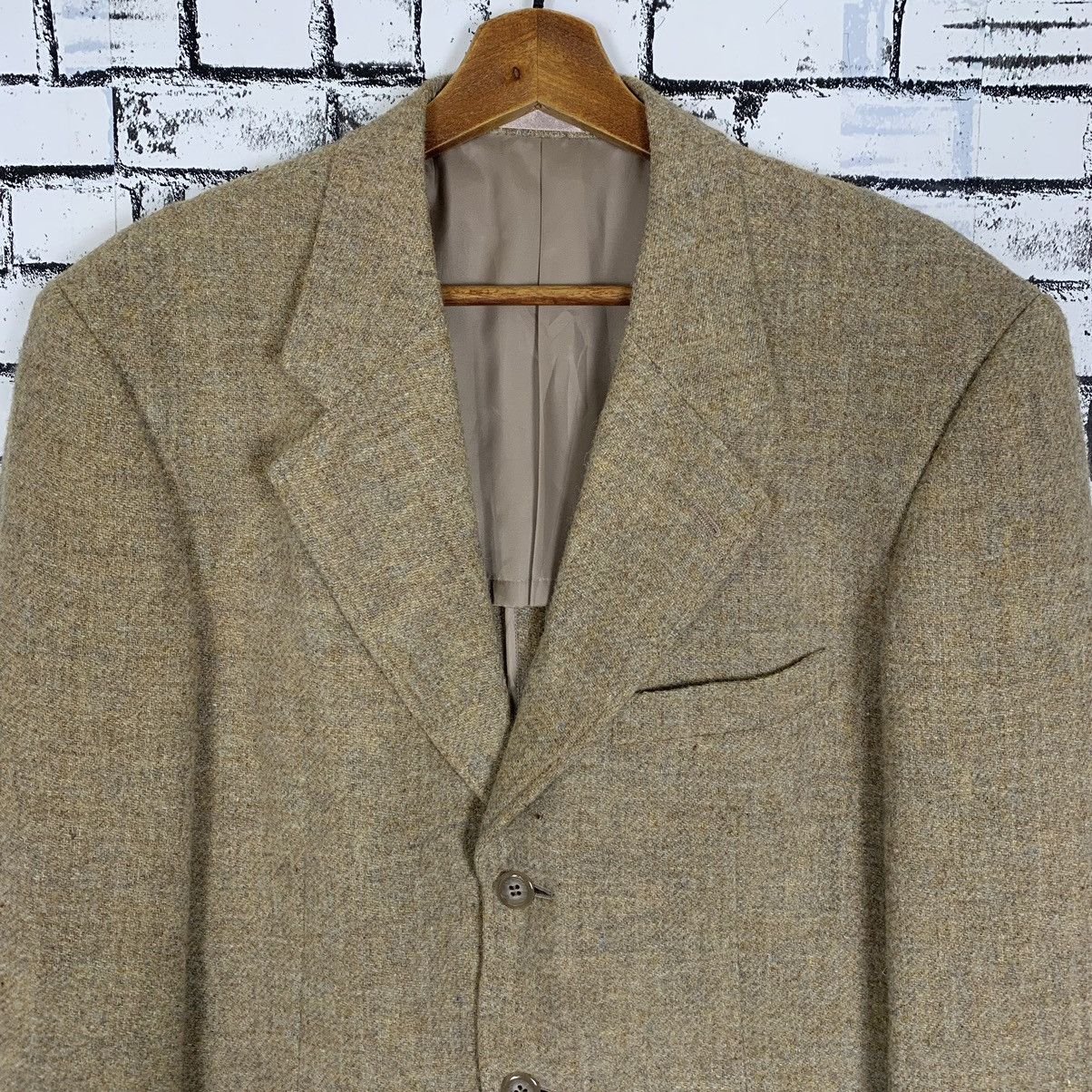 Harris Tweed Harris Tweed Hand Woven Coat Jacket Size US M / EU 48-50 / 2 - 2 Thumbnail