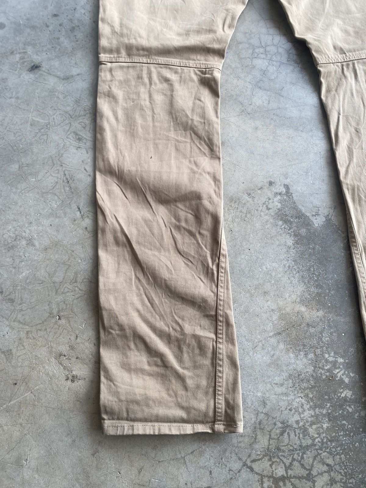 Japanese Brand Japanese 291295=Homme Python Bush Pocket Curve Leg Denim 121 Size US 33 - 10 Thumbnail
