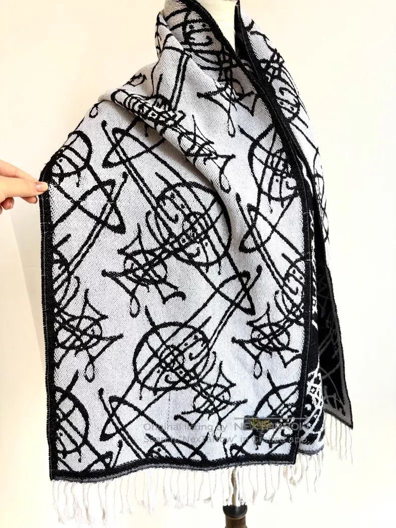 Vivienne Westwood Vivienne Westwood Black and White Double-Sided Full Print Size ONE SIZE - 7 Thumbnail