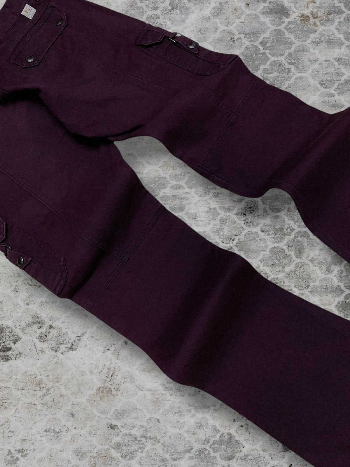 Japanese Brand Vintage 1990s Japan Designer Hideways Nicole Bondage Pant Size US 30 / EU 46 - 15 Thumbnail