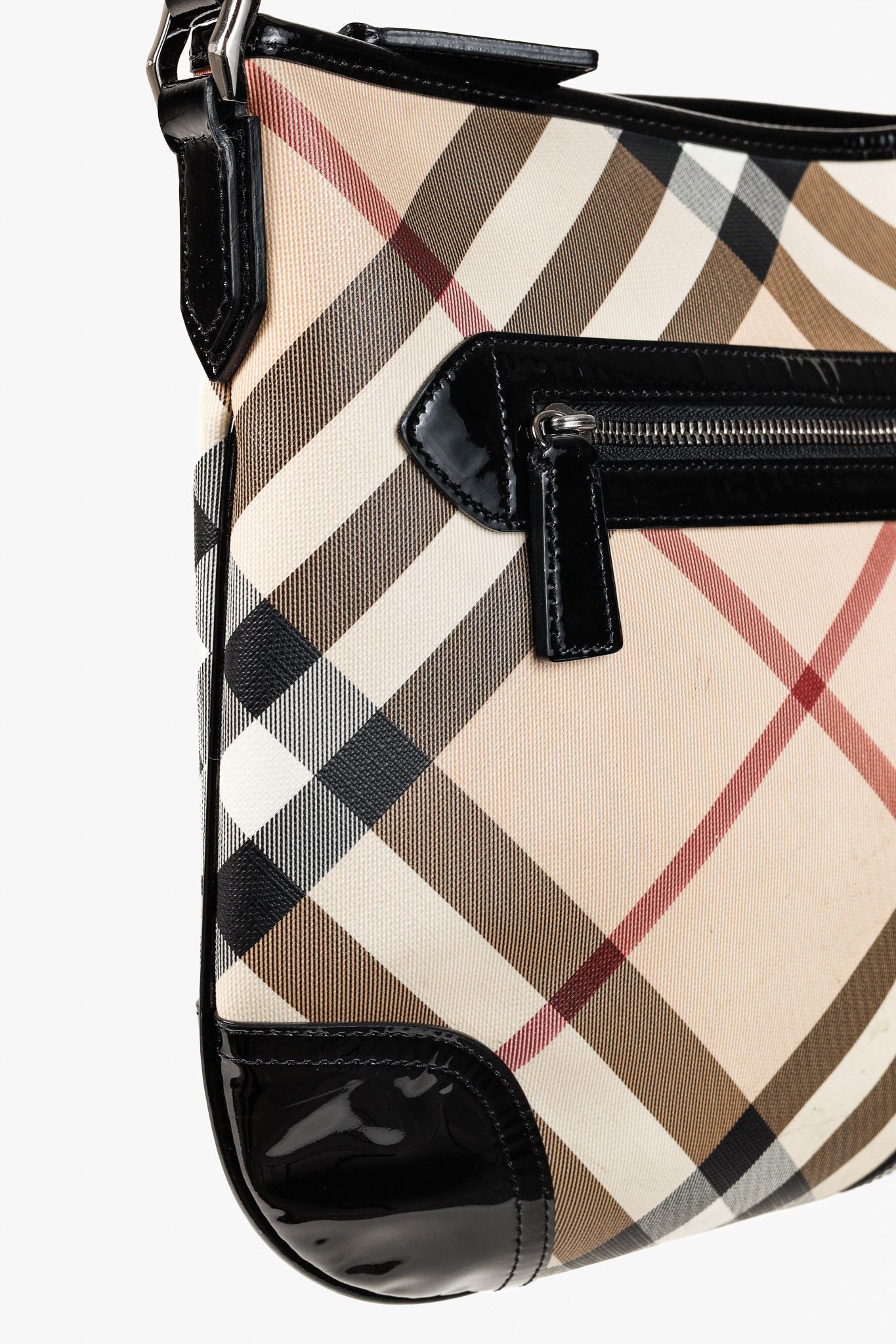 Burberry Burberry Dryden SuperNova Check Canvas Crossbody Bag Size ONE SIZE - 7 Thumbnail