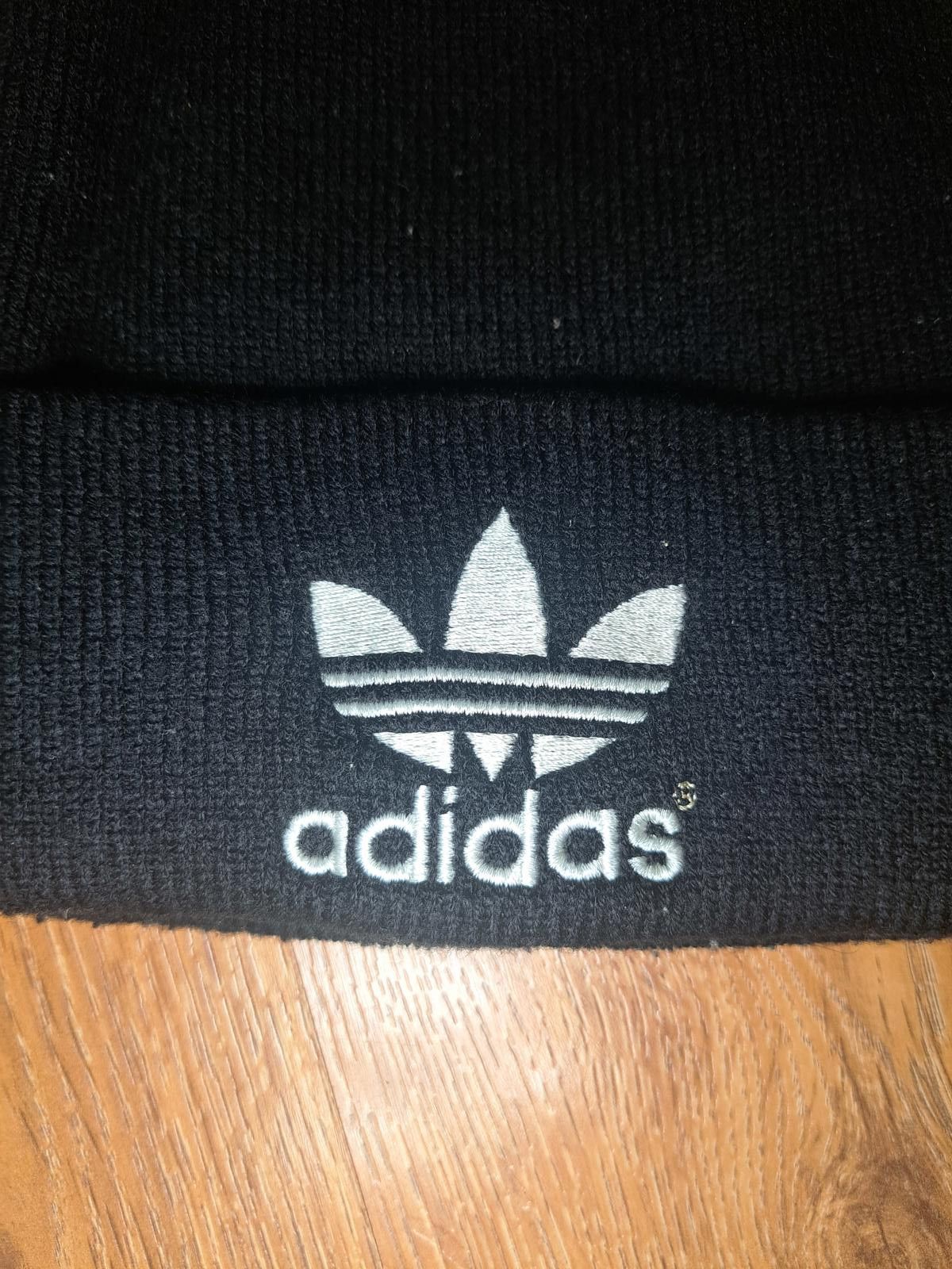 Adidas Adidas Beanie Black One Size Acryllic Big Logo Size ONE SIZE - 2 Thumbnail