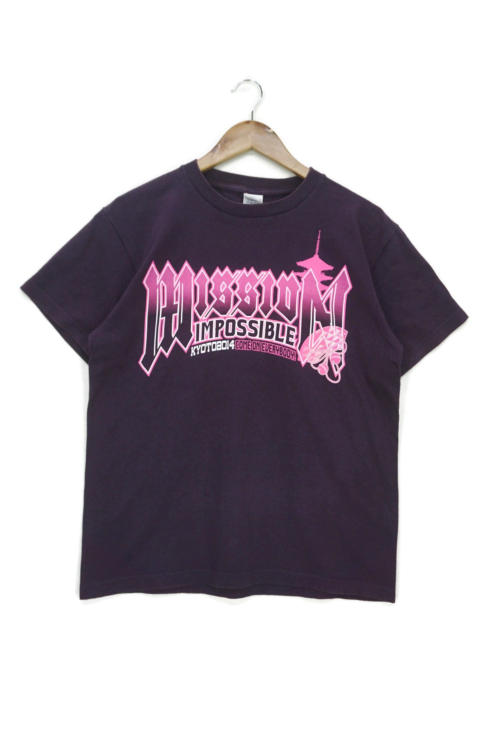 Japanese Brand Mission Impossible Kyoto 2014 Tour T Music Band Kimono Girl Size US M / EU 48-50 / 2 - 2 Thumbnail