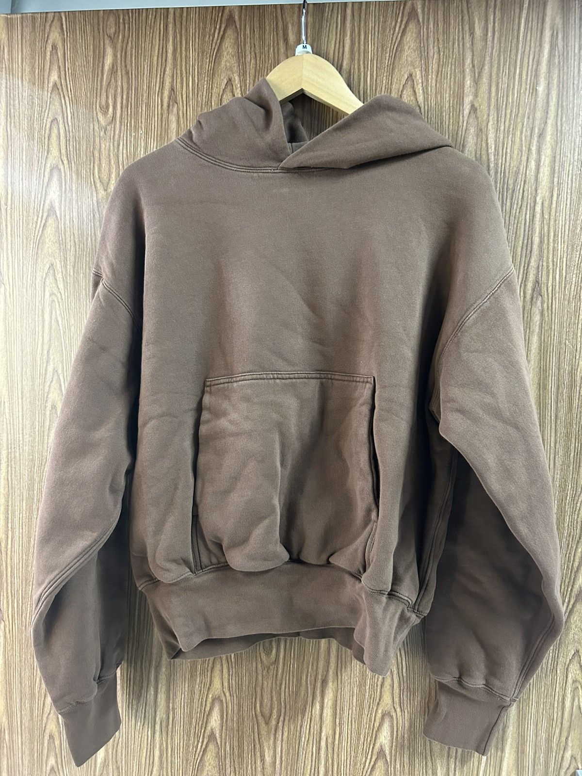 Yeezy x gap brown hoodie