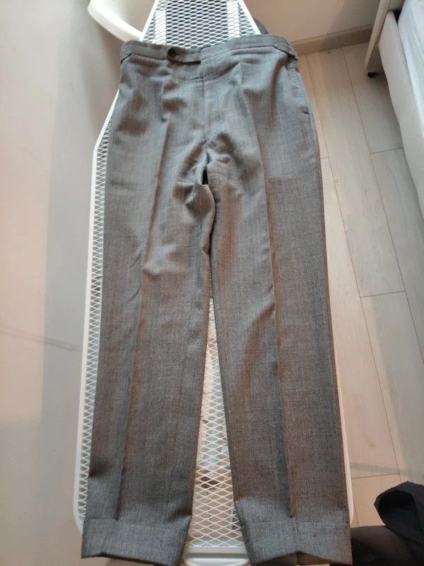 HUSBANDS Husbands Prince of Wales Suit Trousers – Gorina – Size 44 Size 42S - 9 Thumbnail