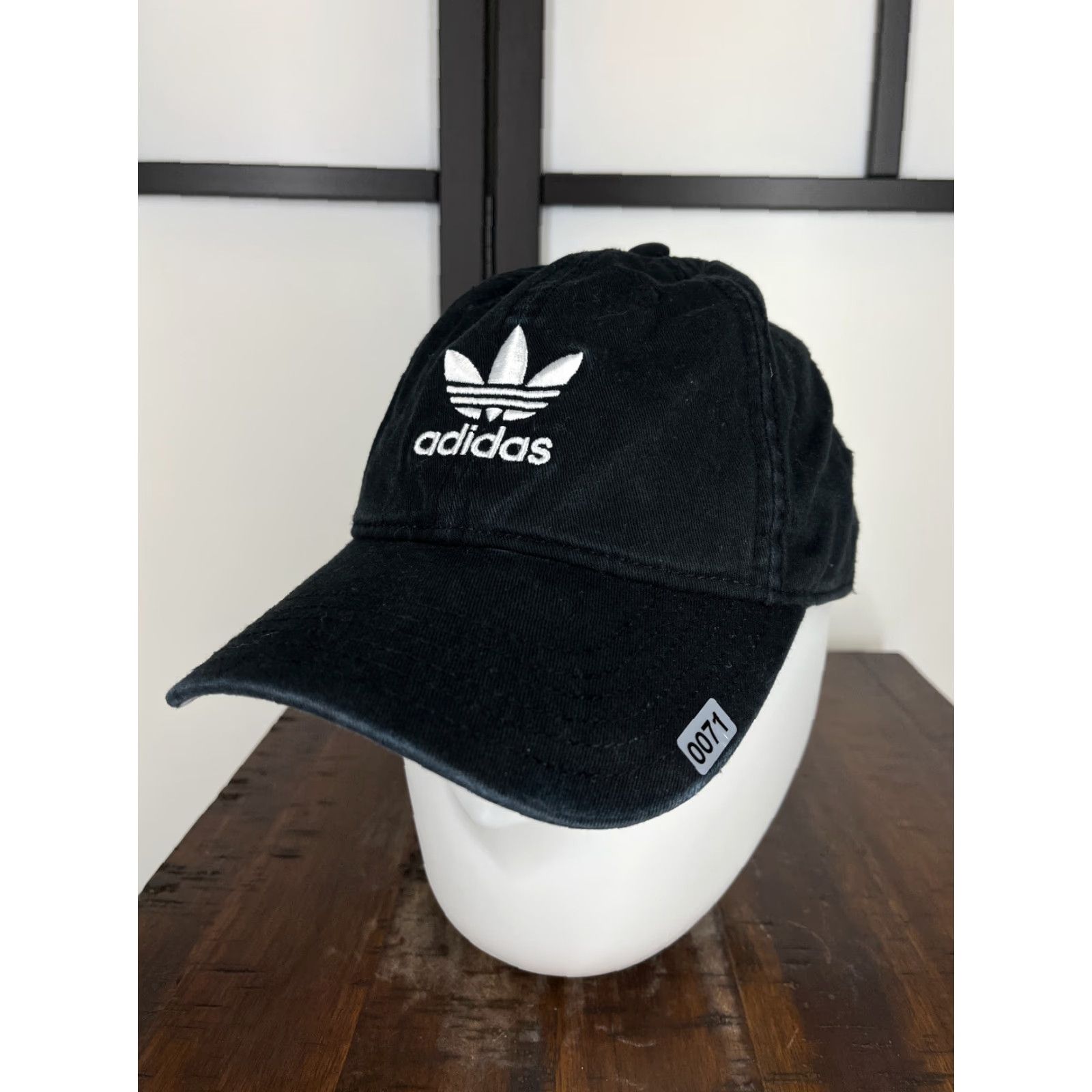 Adidas Adidas Golf Hat Strap Back One Size Black Adjustable 100% Cotton Twill Women’s Sports Size ONE SIZE - 5 Thumbnail