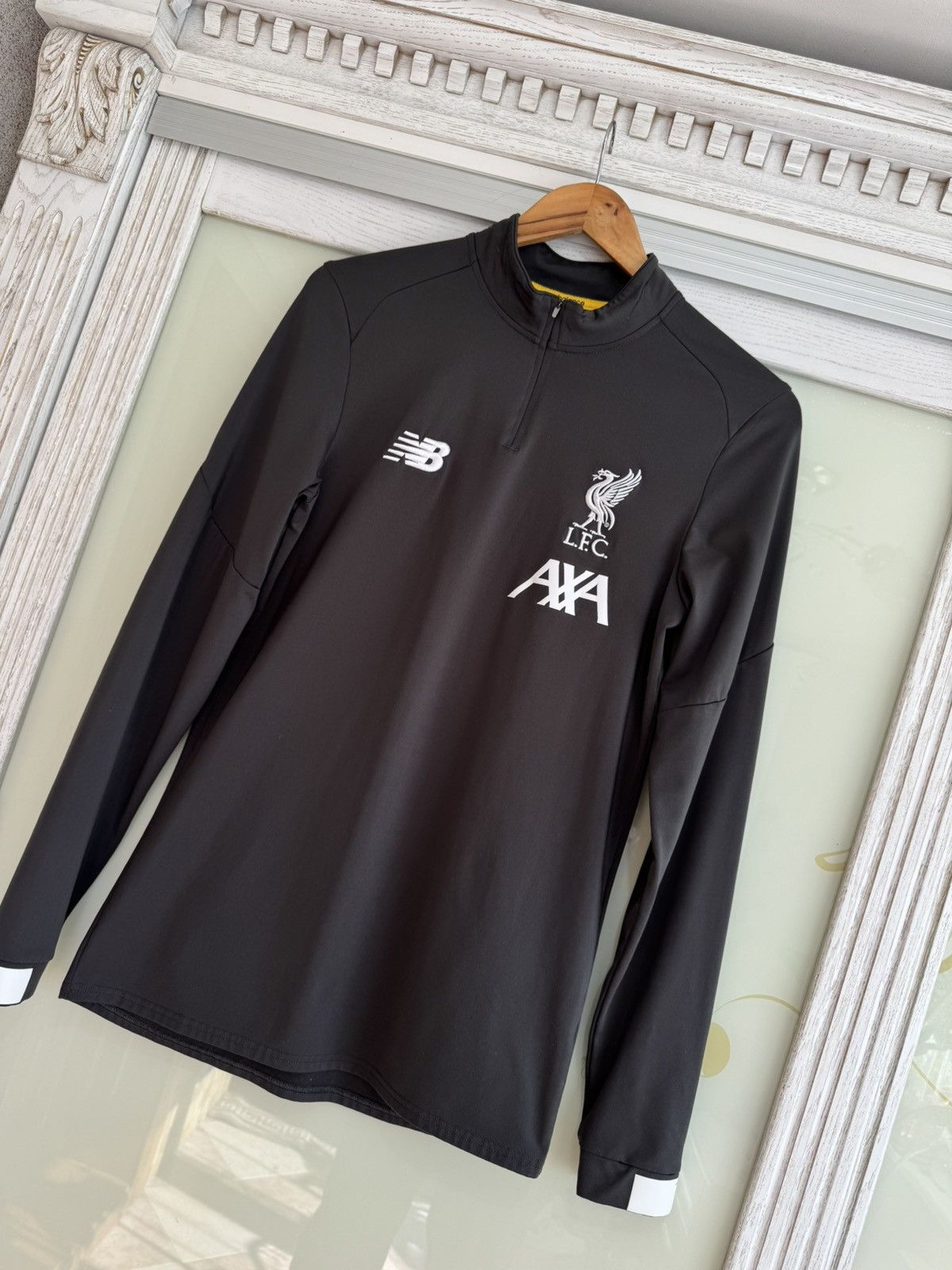 New Balance Liverpool 2019-2020 Soccer Training 1/4 Zip Top Football Kit Size US S / EU 44-46 / 1 - 4 Thumbnail