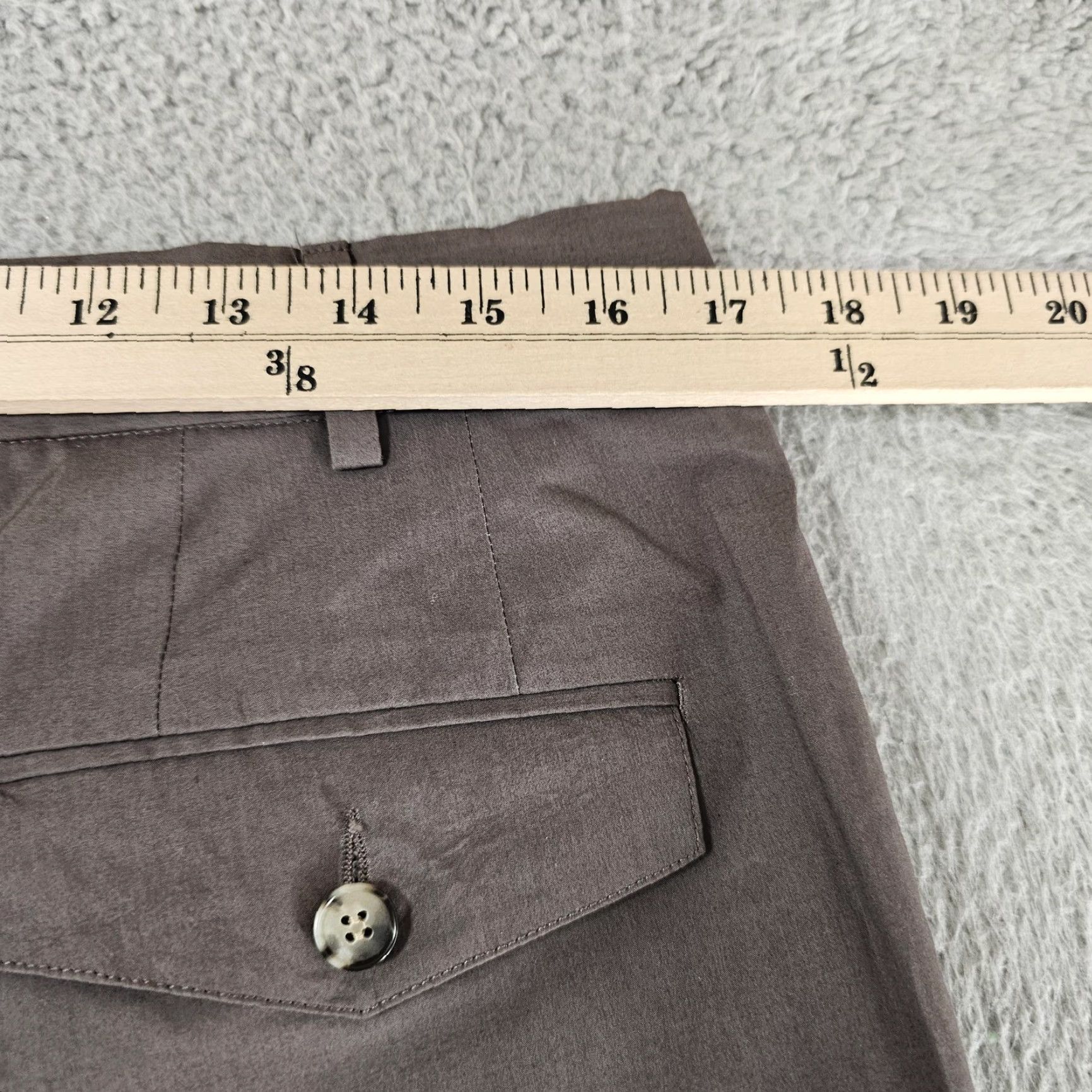 Suitsupply Suitsupply Blake Chino Pants Mens 34x29 Brown Cotton Flat Front Tapered Dress Casual Pants Size US 34 / EU 50 - 7 Thumbnail