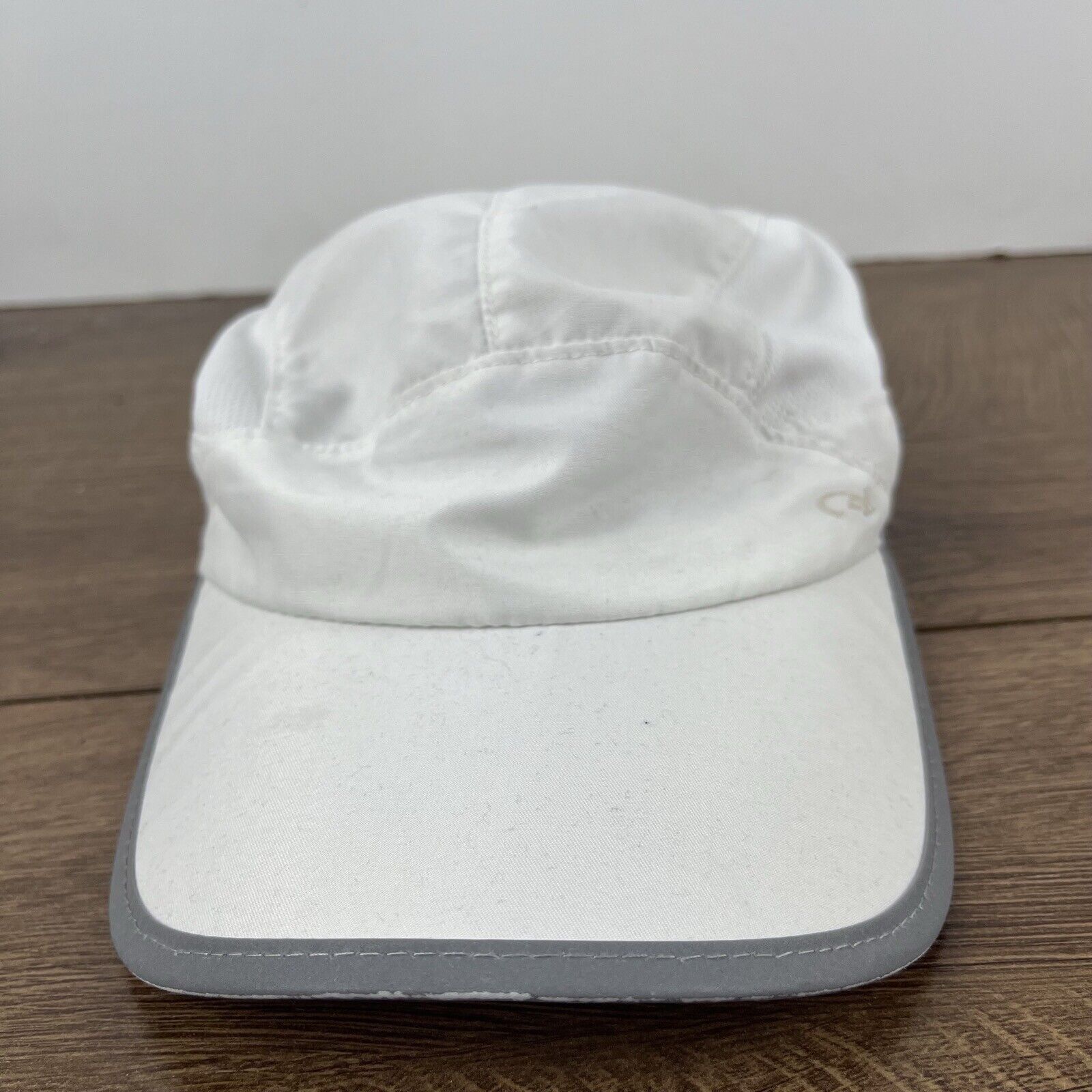 Other White Athletic Hat Running White Hat White Adjustable Hat Wh Size ONE SIZE - 2 Thumbnail