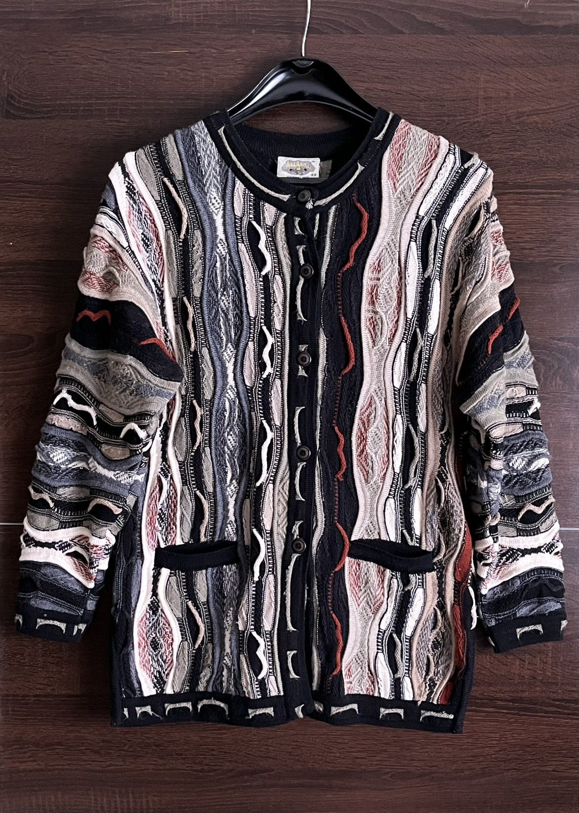 Coogi × Vintage AklandaAustralia vintage cardigan avant garde merino sweater Size S / US 4 / IT 40 - 1 Thumbnail