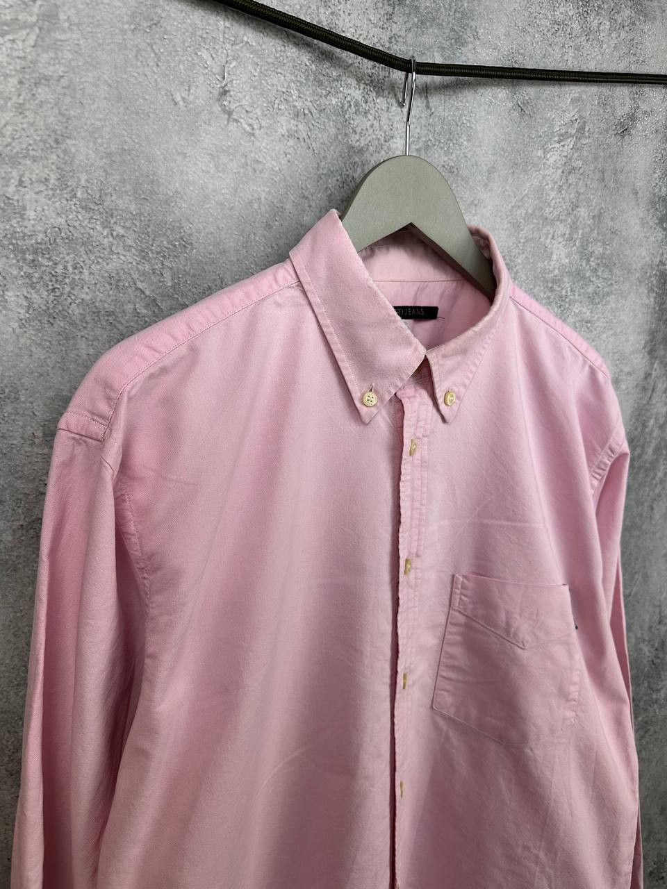 Valentino Vintage Valentino Jeans Pink Shirt Oxford Button-Down LS Size US XXL / EU 58 / 5 - 3 Thumbnail