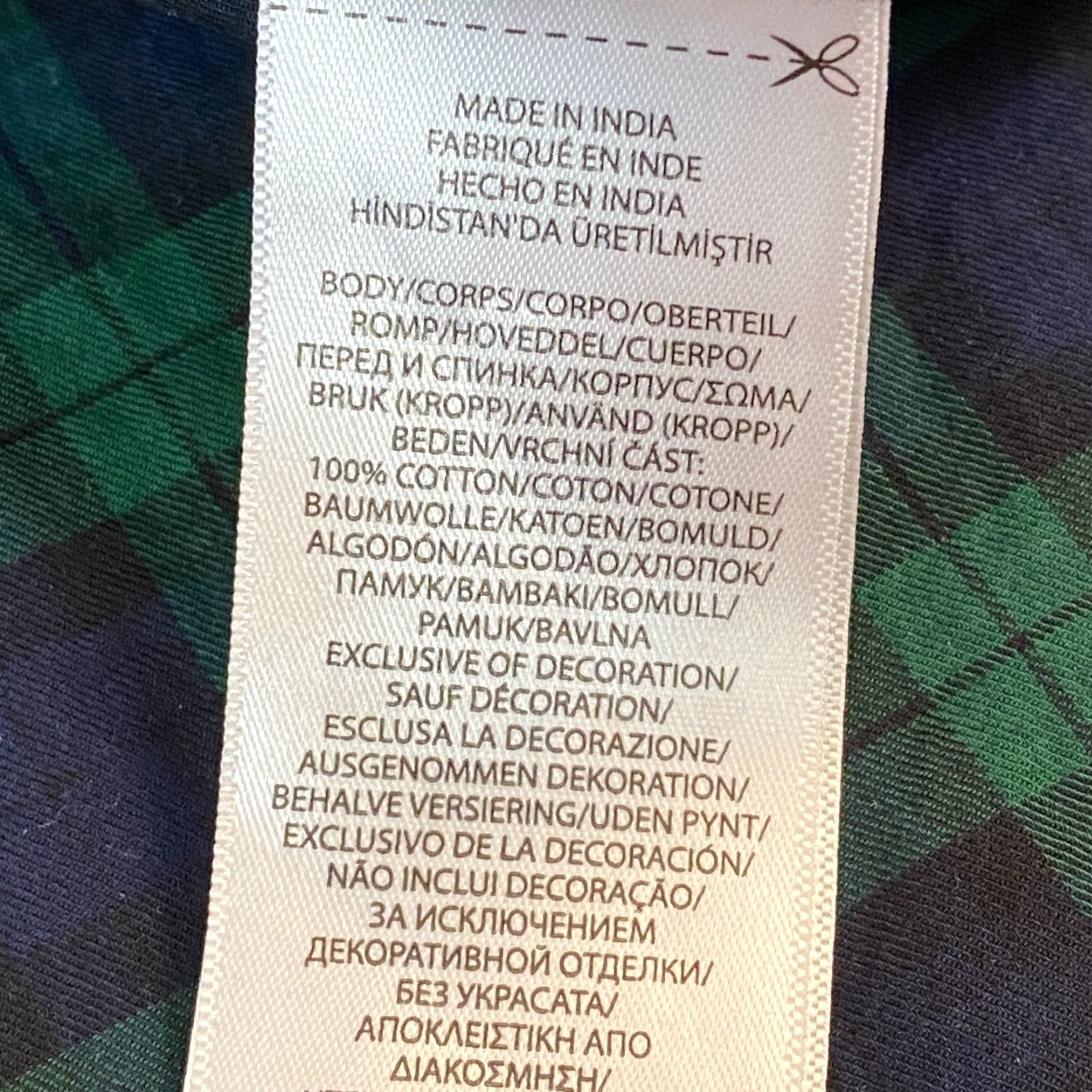 Ralph Lauren Ralph Lauren Shirt Button Down Cotton Medium XXL Green Blue Tartan Plaid, Classic, Preppy, Men Size US XXL / EU 58 / 5 - 4 Thumbnail
