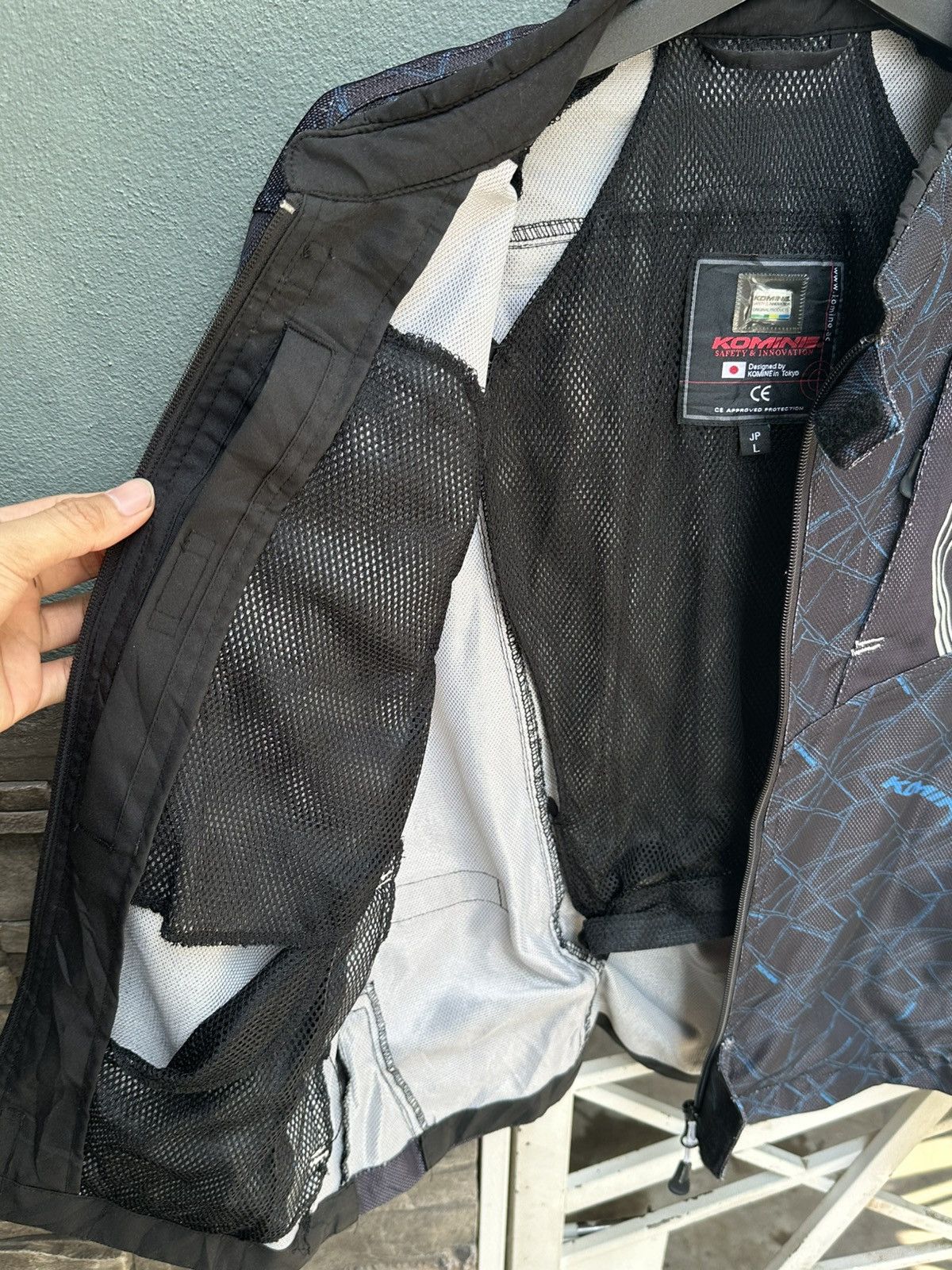 Japanese Brand Komine JK-128 Protect Full Mesh Jacket Size US L / EU 52-54 / 3 - 6 Thumbnail