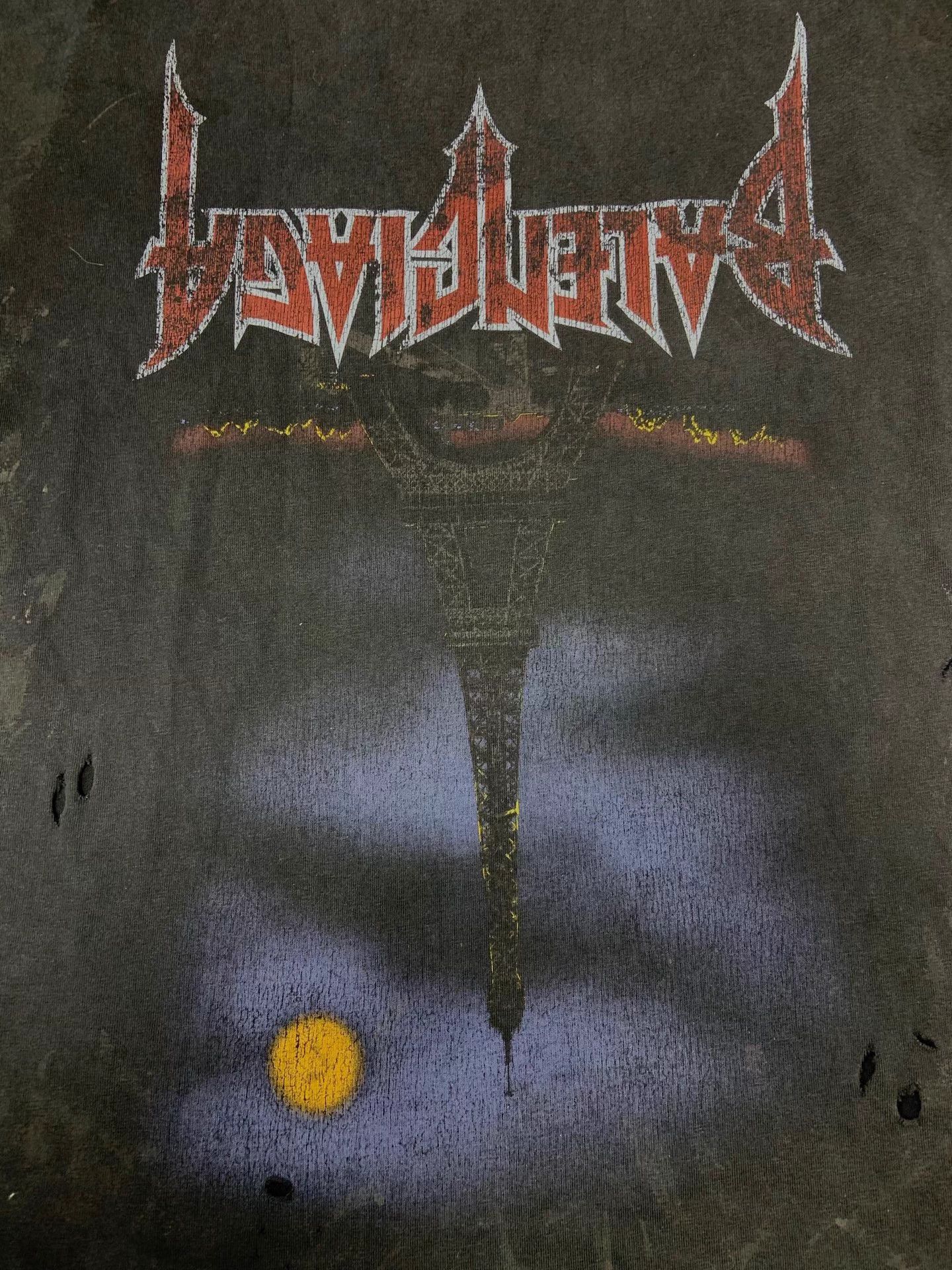Balenciaga Balenciaga logo print oversized unisex black short Tee Size XL / US 12-14 / IT 48-50 - 3 Thumbnail