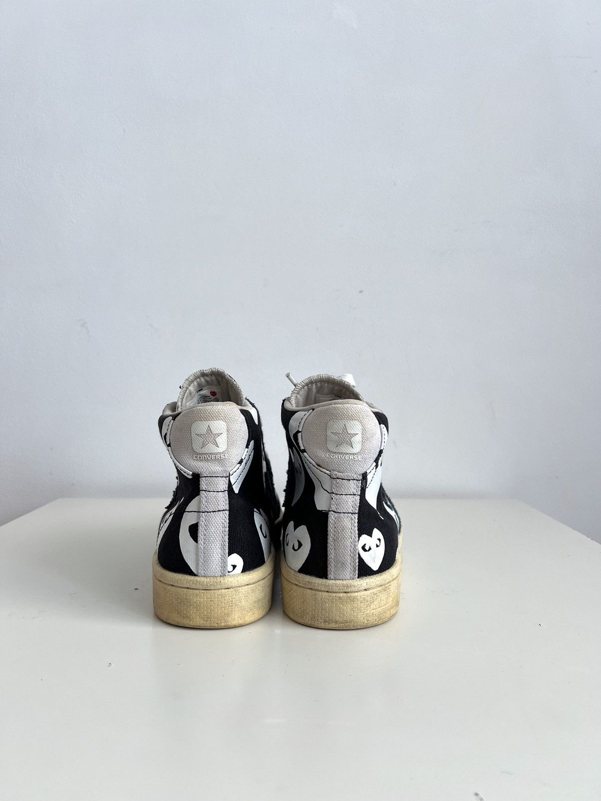 Comme des Garcons PLAY × Converse Converse x Comme des Garçons Play Pro Leather High Sneakers Size US 8 / EU 41 - 11 Thumbnail
