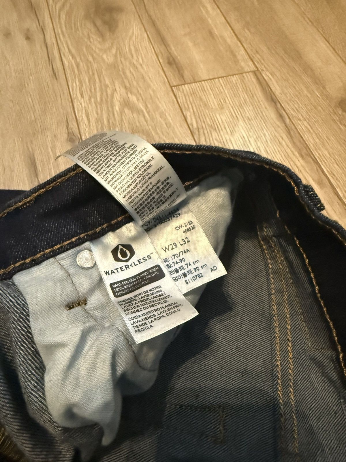 Levi's 2000s navy blue 511 levi’s Size US 29 - 5 Thumbnail
