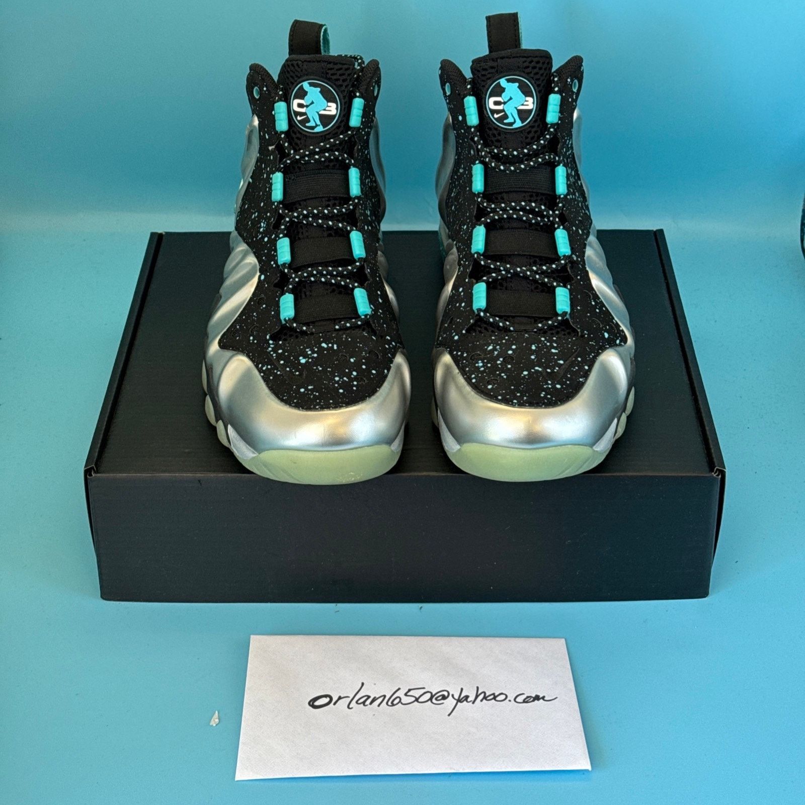 Nike Nike Barkley Posite Max 'Splatter' 2013 m8 w9.5 Size US 8 / EU 41 - 4 Thumbnail