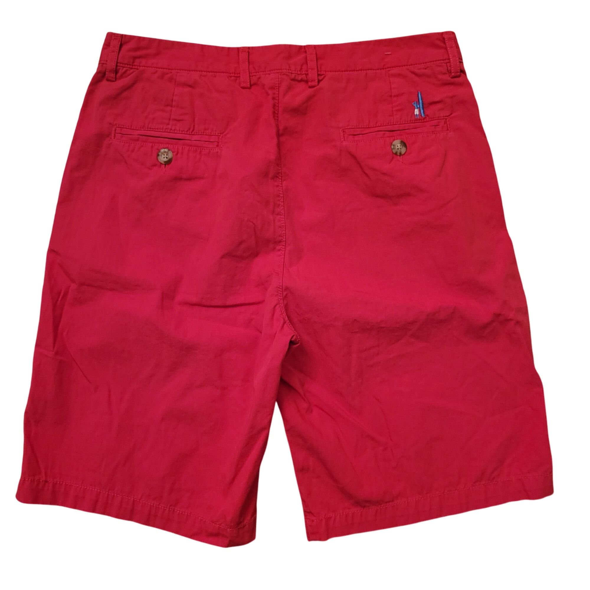 johnnie-O Johnnie O Hot Pink Cotton Casual Shorts 33 Summer Cruise Vac Size US 33 - 6 Thumbnail