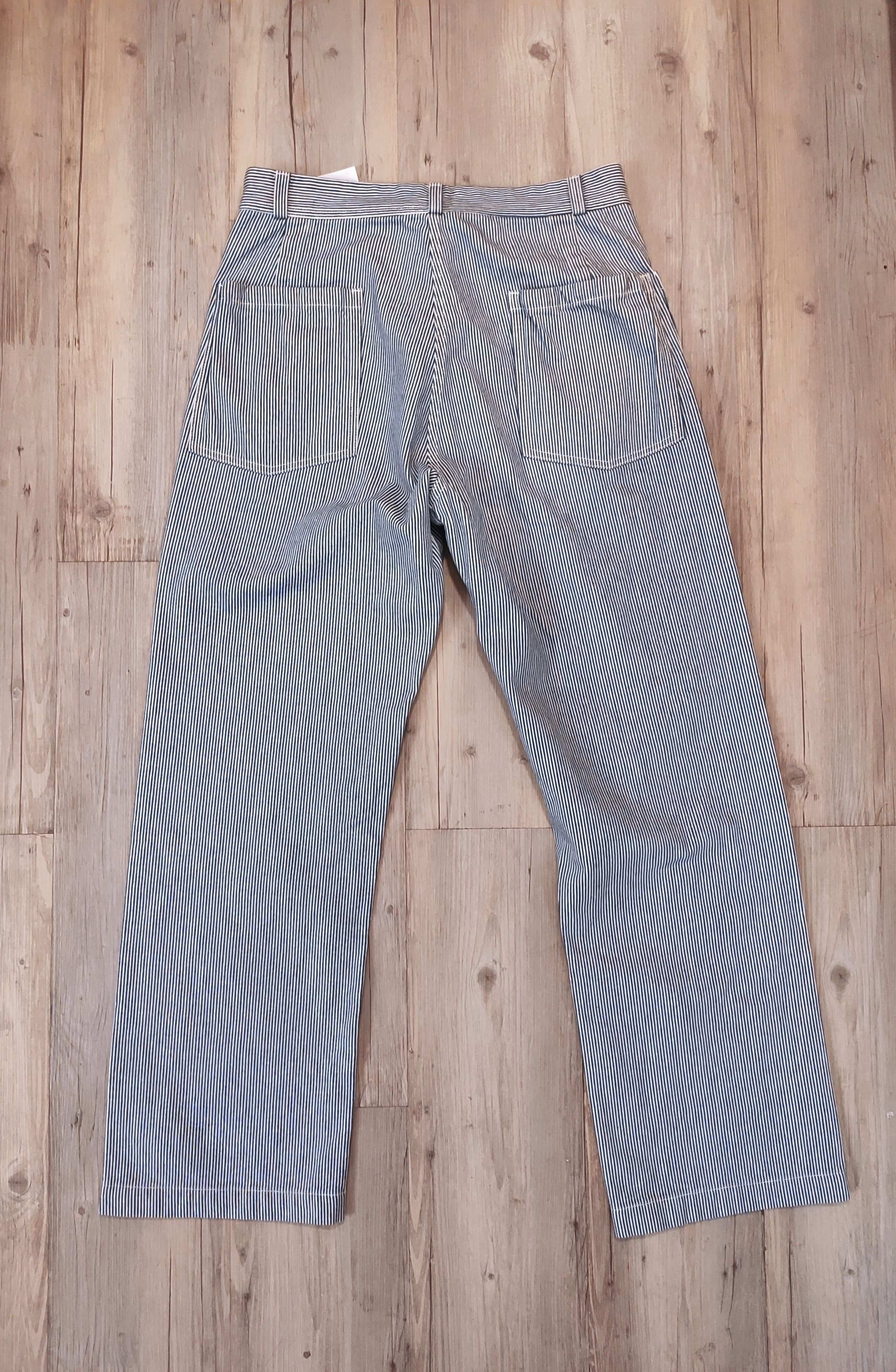 Nanamica Indigo stripe pants.Like Visvim or Engineered Garments Size US 34 / EU 50 - 5 Thumbnail