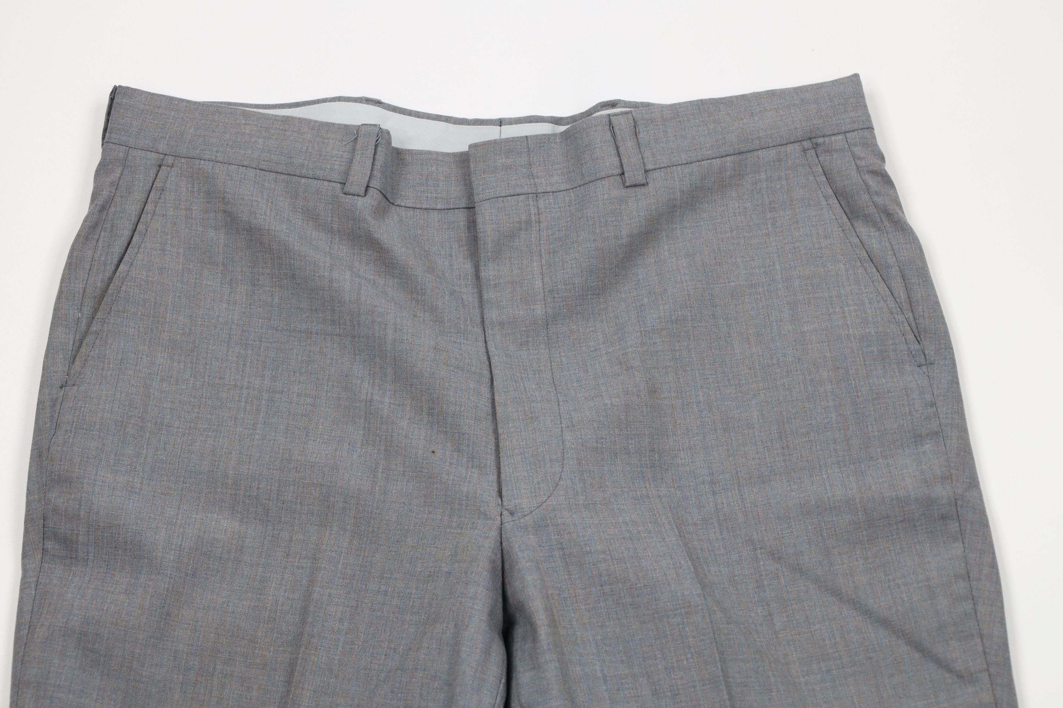 Vintage Vintage 70s Streetwear Rainbow Fleck Wool Blend Chino Pants Size US 36 / EU 52 - 2 Thumbnail
