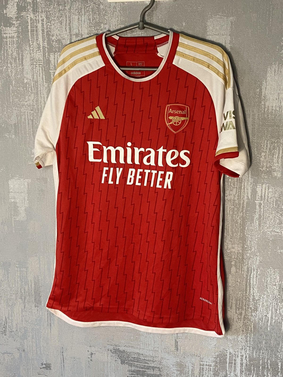 Adidas Arsenal Adidas Home Soccer Jersey 2023/24 Football Shirt kit Size US L / EU 52-54 / 3 - 1 Thumbnail