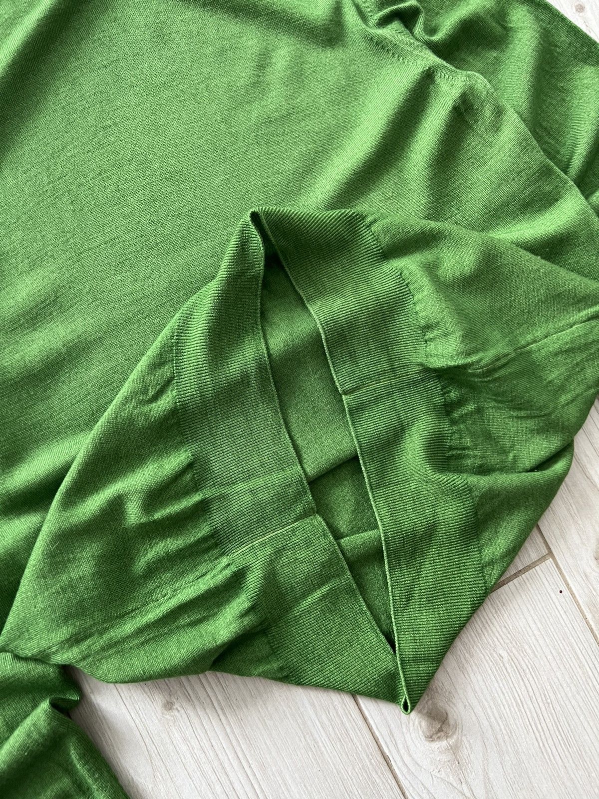 Zanieri Green Sweatshirt Knit Zanieri Made in Iataly Luxury M size Size US M / EU 48-50 / 2 - 6 Thumbnail