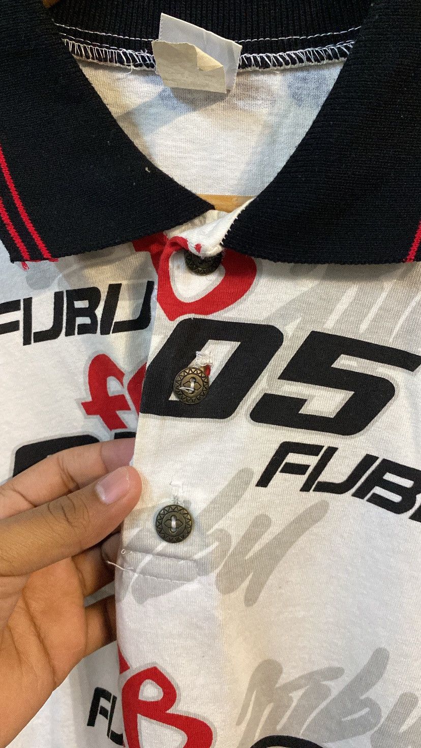 Fubu VINTAGE 90's FUBU HIPHOP AOP POLO TEE Size US XL / EU 56 / 4 - 5 Thumbnail