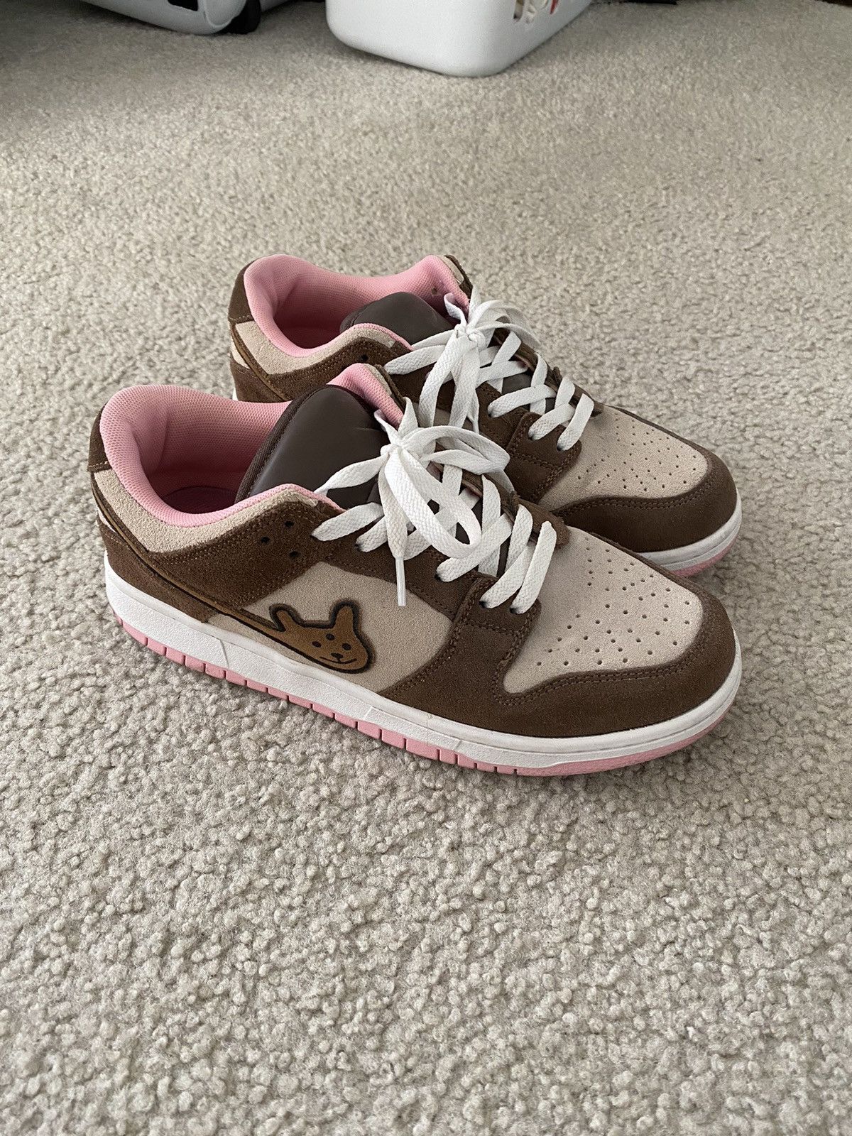 image of Euphoric Supply Shoes Nike Dunk Low in Brown, Men's (Size 8)