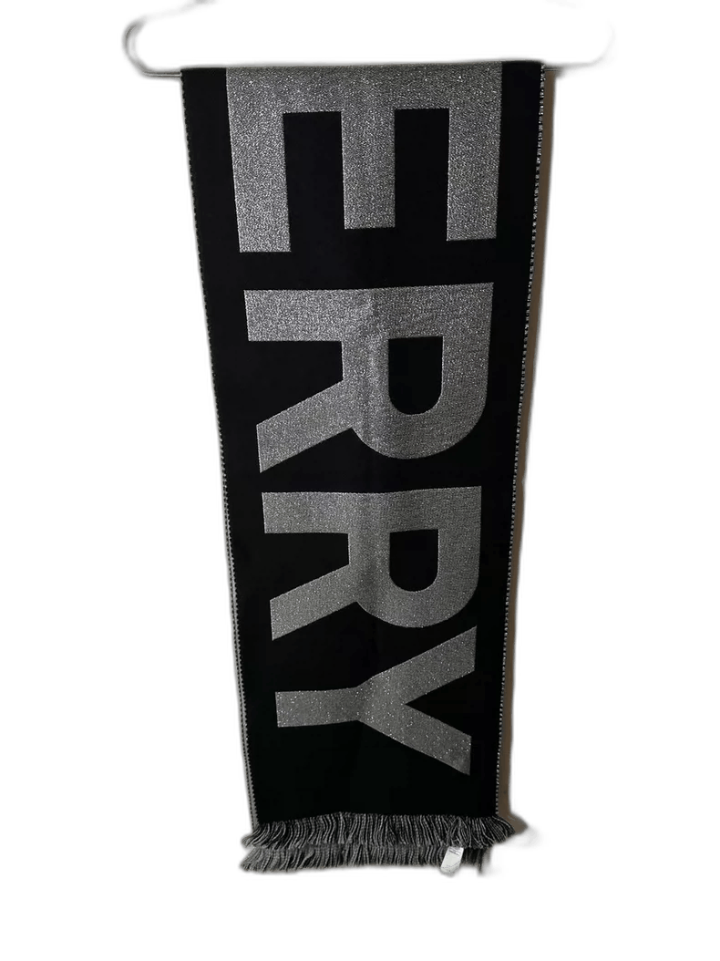 Burberry Burberry Scarf with Shiny Letters, Brand New Size ONE SIZE - 1 Thumbnail