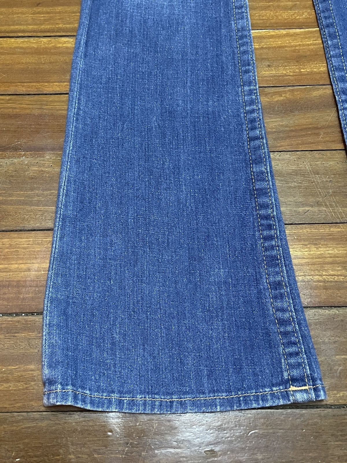 True Religion × Vintage Rare Vintage True Religion Made In Usa Flared Jeans 1990s Size US 31 - 5 Thumbnail