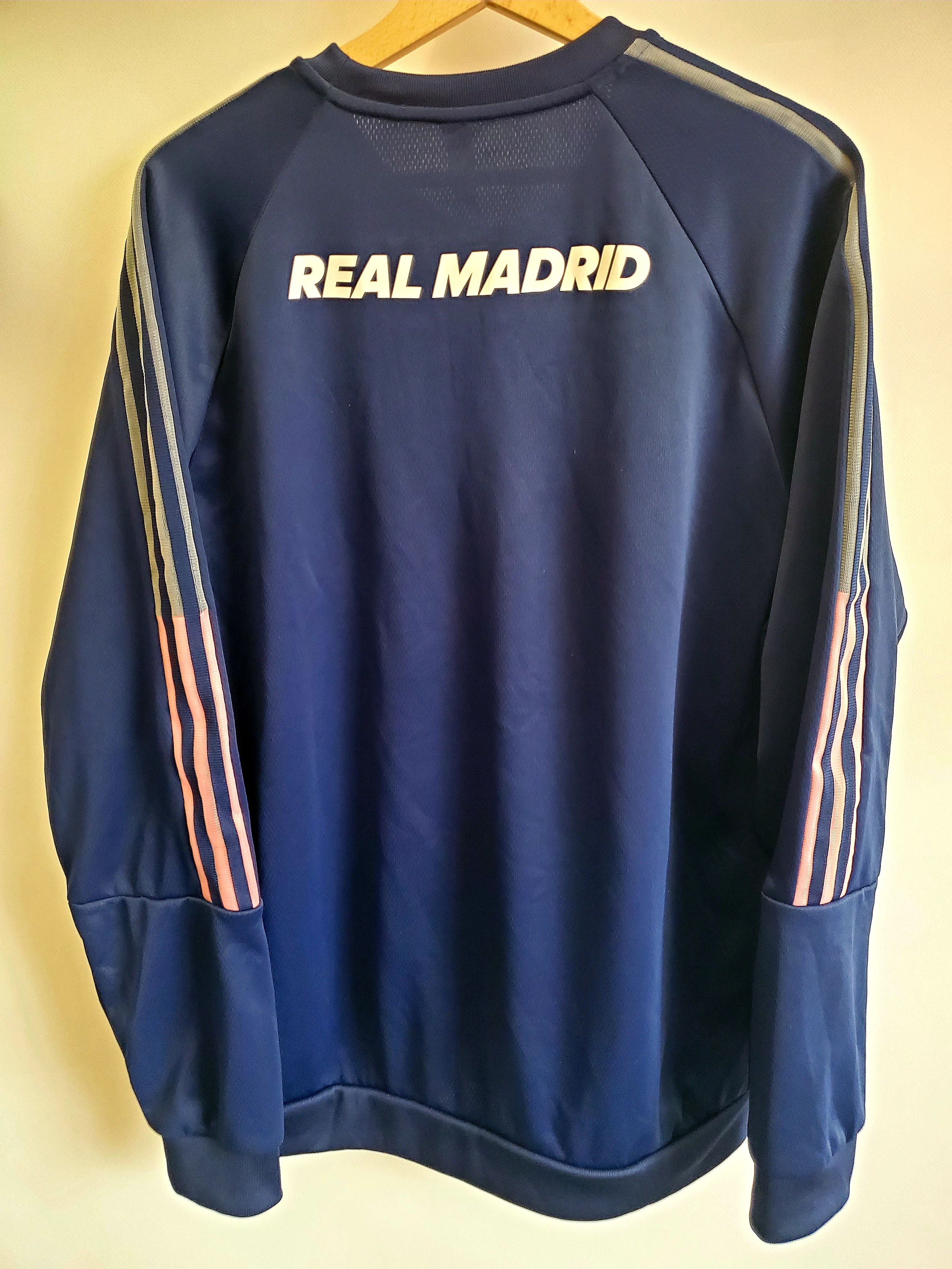Adidas real madrid travel sweatshirt size XL ideal condition Size US XL / EU 56 / 4 - 2 Thumbnail