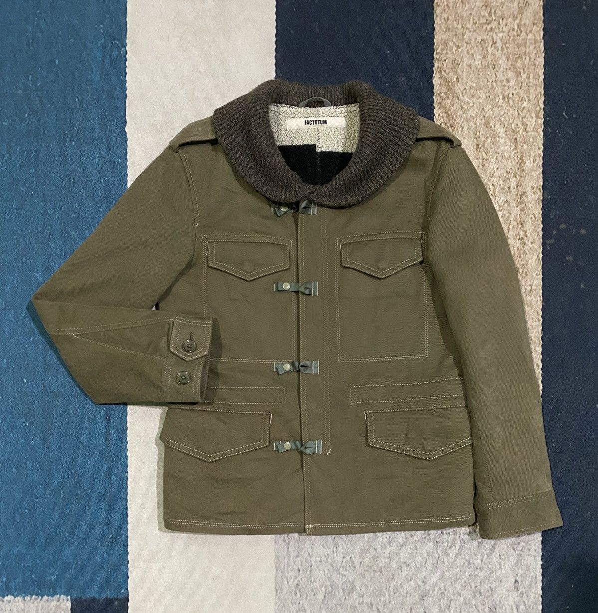 FACTOTUM FW2012 Factotum Japan Military Style Jacket Size US S / EU 44-46 / 1 - 1 Thumbnail