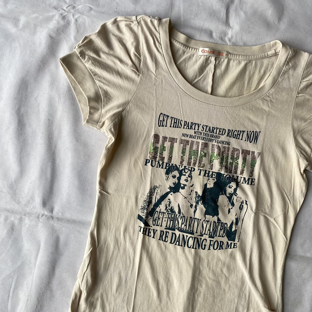 Hysteric Glamour × Japanese Brand × Vintage Y2K Pop Star Pump Up The Volume Hysteric Glamour Style Tees Size M / US 6-8 / IT 42-44 - 3 Thumbnail