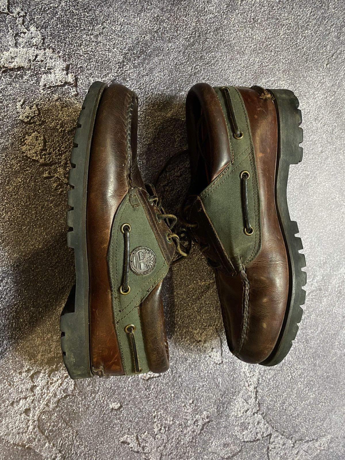 Timberland × Vintage Timberland 3 EYE Classic Leather Shoes