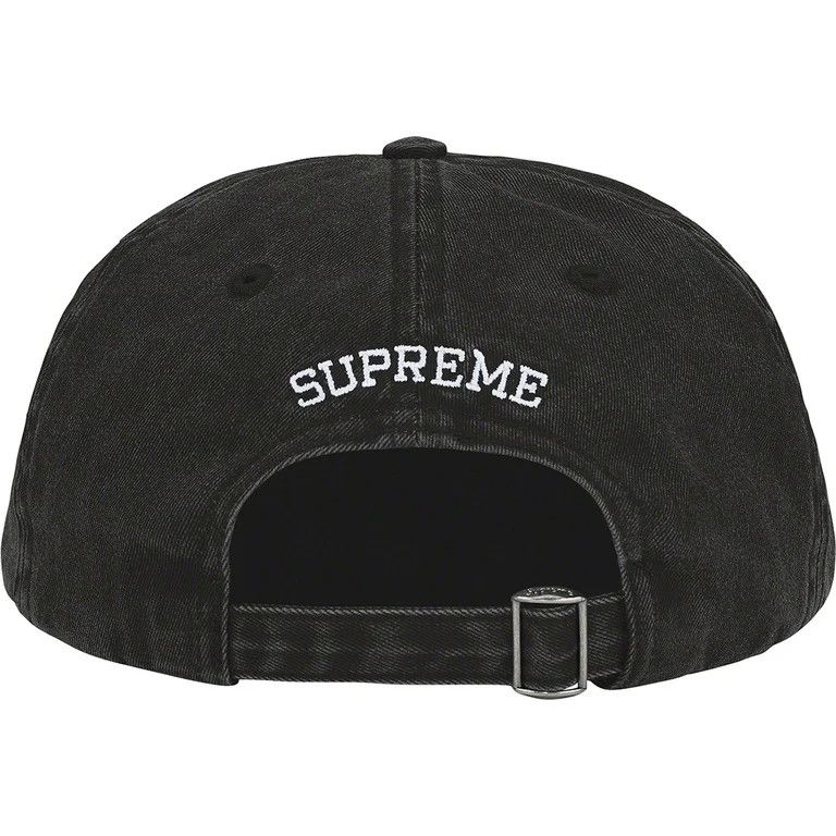 Supreme Supreme Pigment Print S Logo 6-Panel 'Black' Size ONE SIZE - 2 Thumbnail