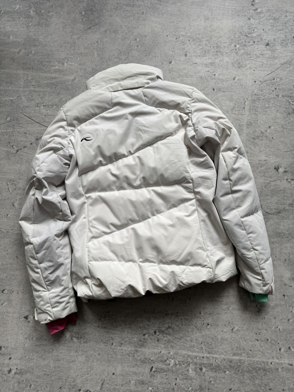 Designer × KJUS Kjus awesome white jacket ski Recco premium down Size M / US 6-8 / IT 42-44 - 7 Thumbnail