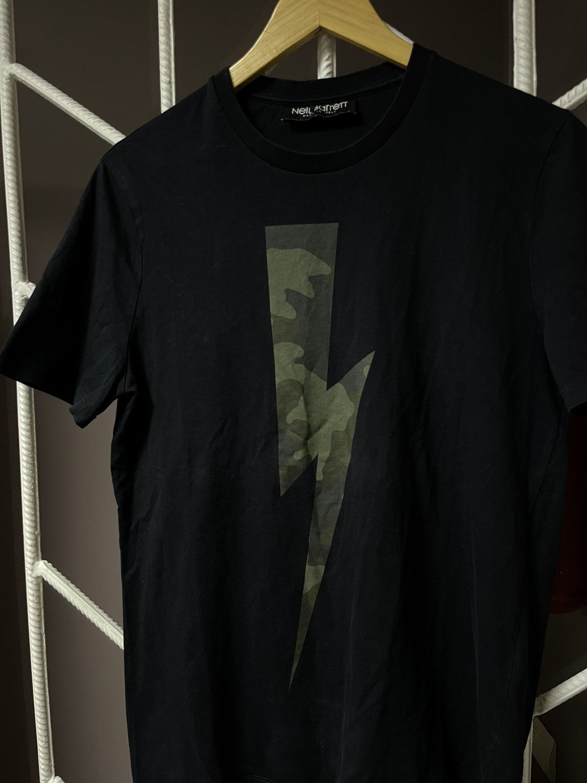Designer × Neil Barrett Rare Neil Barrett Military Star Tee Size US S / EU 44-46 / 1 - 2 Thumbnail