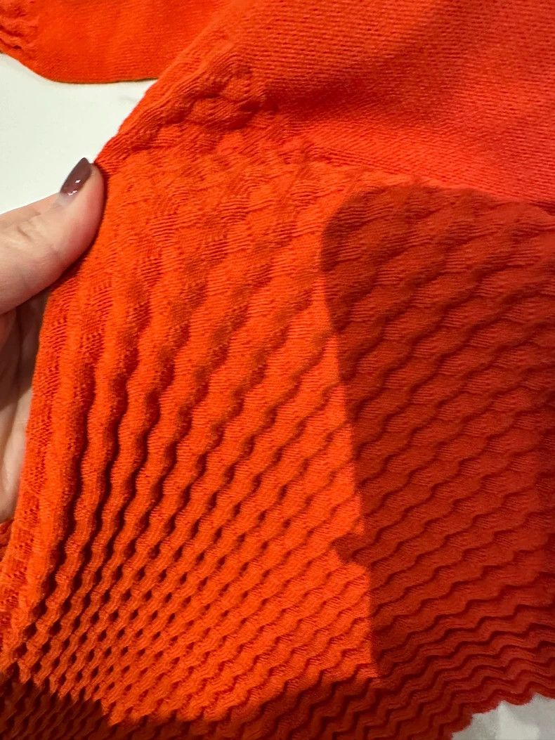 Issey Miyake Issey Miyake size:2 A red main line sweater dress Size XS / US 0-2 / IT 36-38 - 6 Thumbnail