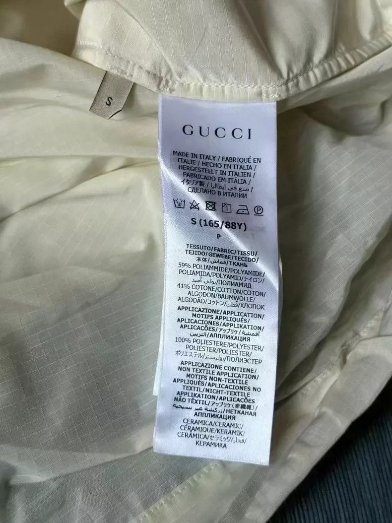 Gucci Gucci Nylon windbreaker jacket 2501-Nextarrow Size US S / EU 44-46 / 1 - 4 Thumbnail