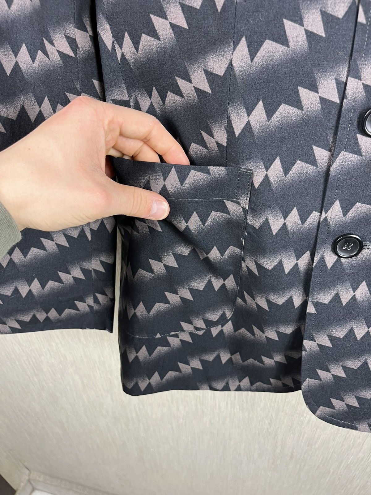 Adidas × Vintage Vintage Adidas blazer jacket y2k monogram sharp pin 9 logo Size US S / EU 44-46 / 1 - 12 Thumbnail